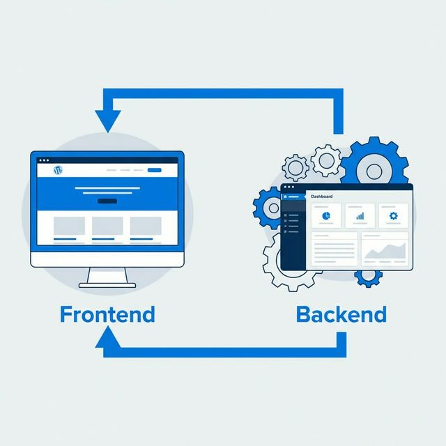 サイト構造図（フロント/バック）